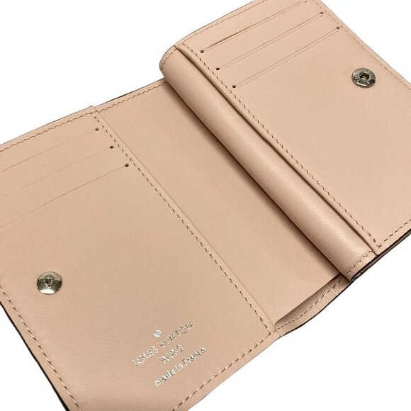 Auth LOUIS VUITTON Portefeuille Clare M80629 Magnolia Mahina - RFID : confirmed - Picture 3 of 11